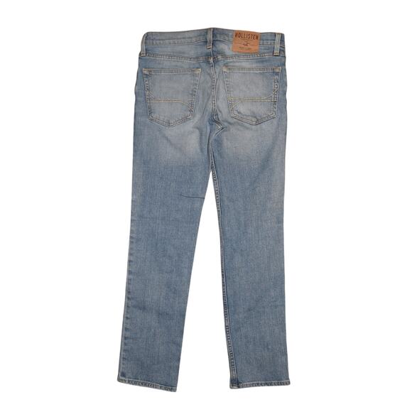 HOLLISTER $75 Light Wash‎ Stretch Denim 5-Pocket Skinny Jean Men's 31 - Picture 2 of 5